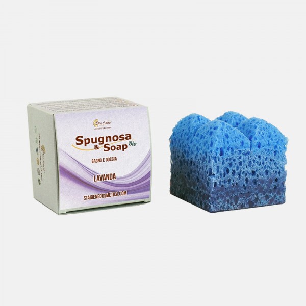 Spugnosa e Soap bio Lavanda - Floreale