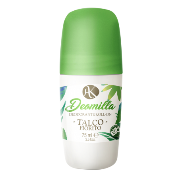 DEOMILLA TALCO FIORITO BIO DEODORANTE ROLL-ON - ALKEMILLA