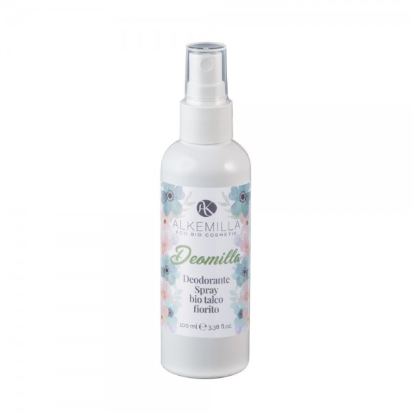 DEOMILLA TALCO FIORITO BIO DEODORANTE SPRAY - ALKEMILLA