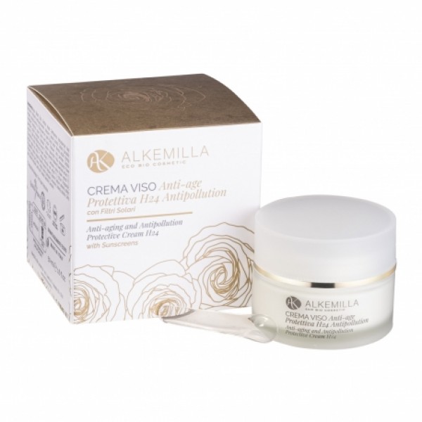 CREMA VISO ANTI-AGE PROTETTIVA H24 ANTIPOLLUTION - ALKEMILLA