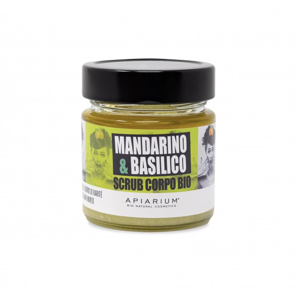 SCRUB CORPO BIO MANDARINO E BASILICO 270G