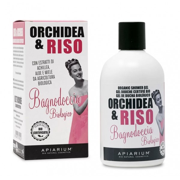 BAGNODOCCIA BIO RISO E ORCHIDEA