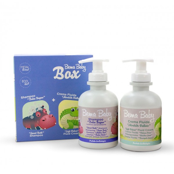 Bema Baby – Box Shampoo + Crema Fluida 500ml