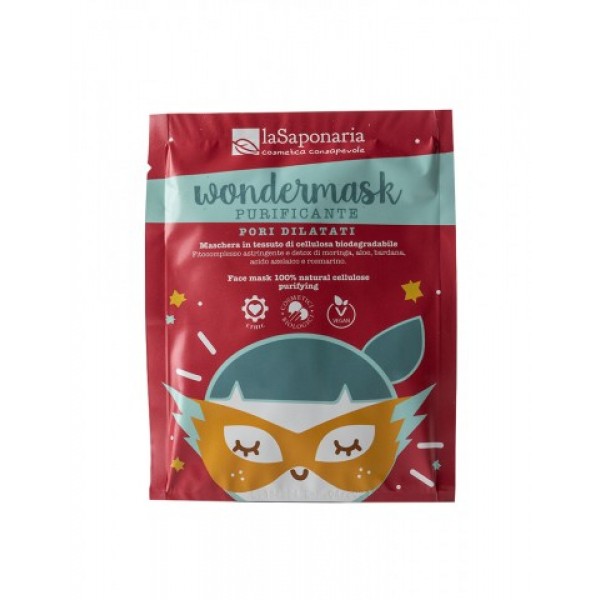 Wondermask - maschera in tessuto purificante