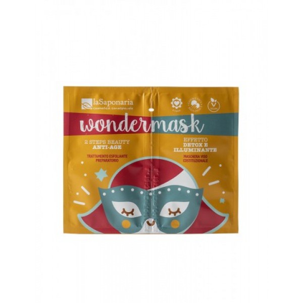 Wondermask - maschera 2 steps beauty anti age