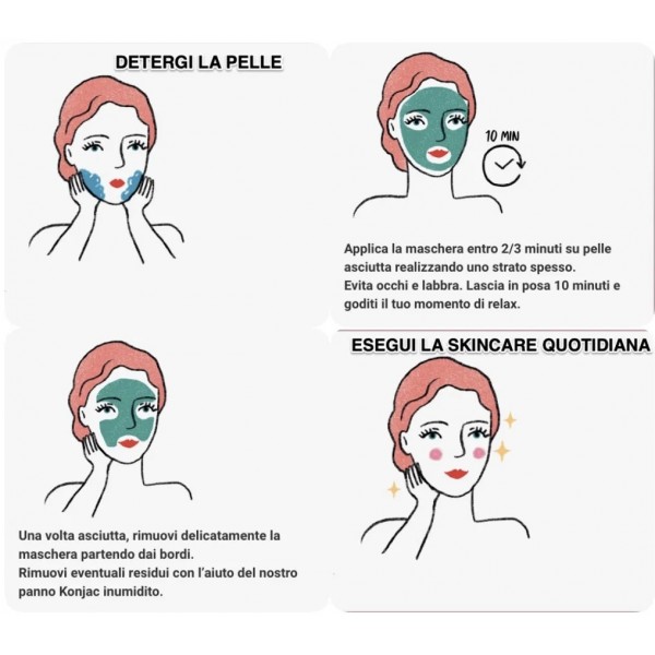 Maschera Viso Olivia